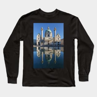 Karlskirche church in Vienna Long Sleeve T-Shirt